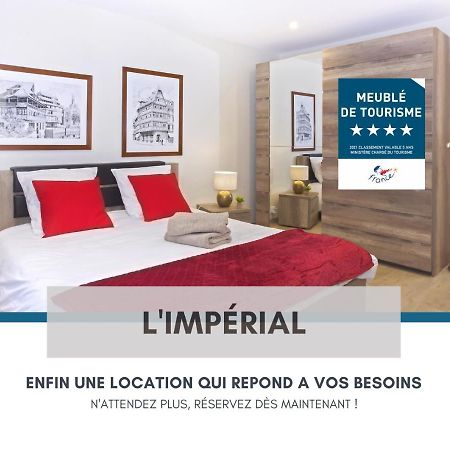 Centre - L'Imperial - Parking Apartment Saverne Exterior foto