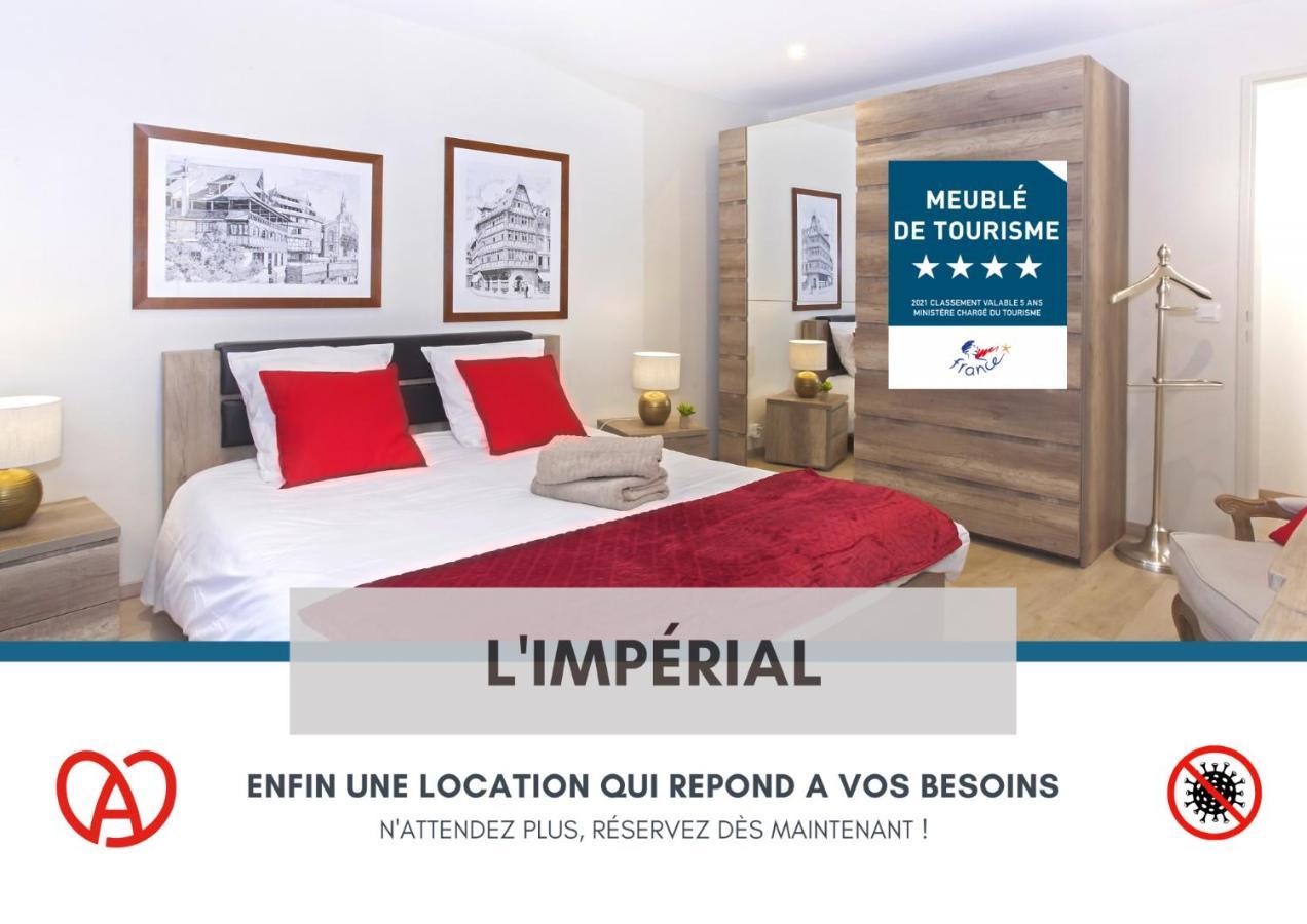 Centre - L'Imperial - Parking Apartment Saverne Exterior foto